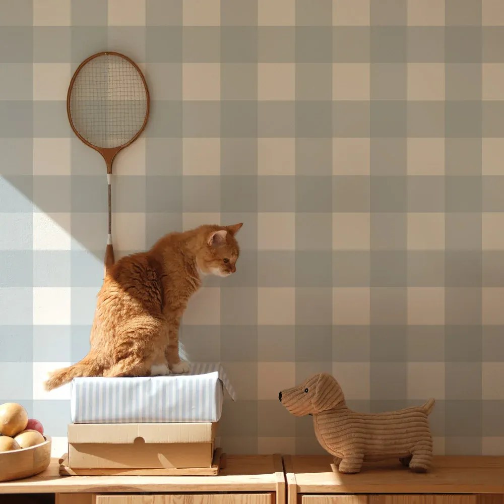 Tapeta klasická svetlomodrá 280×50 cm