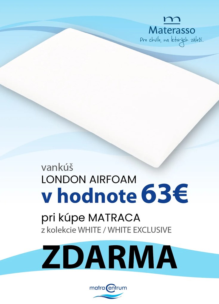 Materasso Penový matrac Hydrolatex Blue Rozmer: 100 x 200 cm