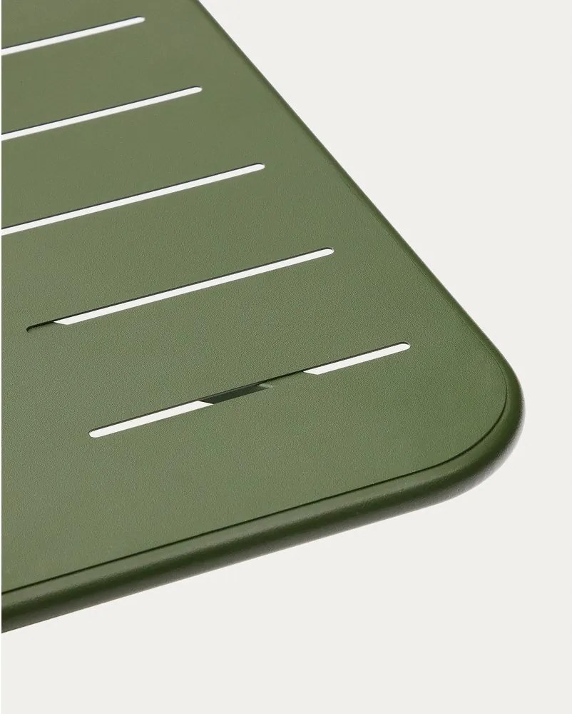 Oceľový záhradný jedálenský stôl 70x70 cm Brai – Kave Home