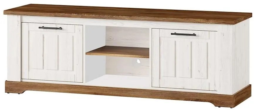 TV stolík 25 Country 2d dub stirling/borovica andersen