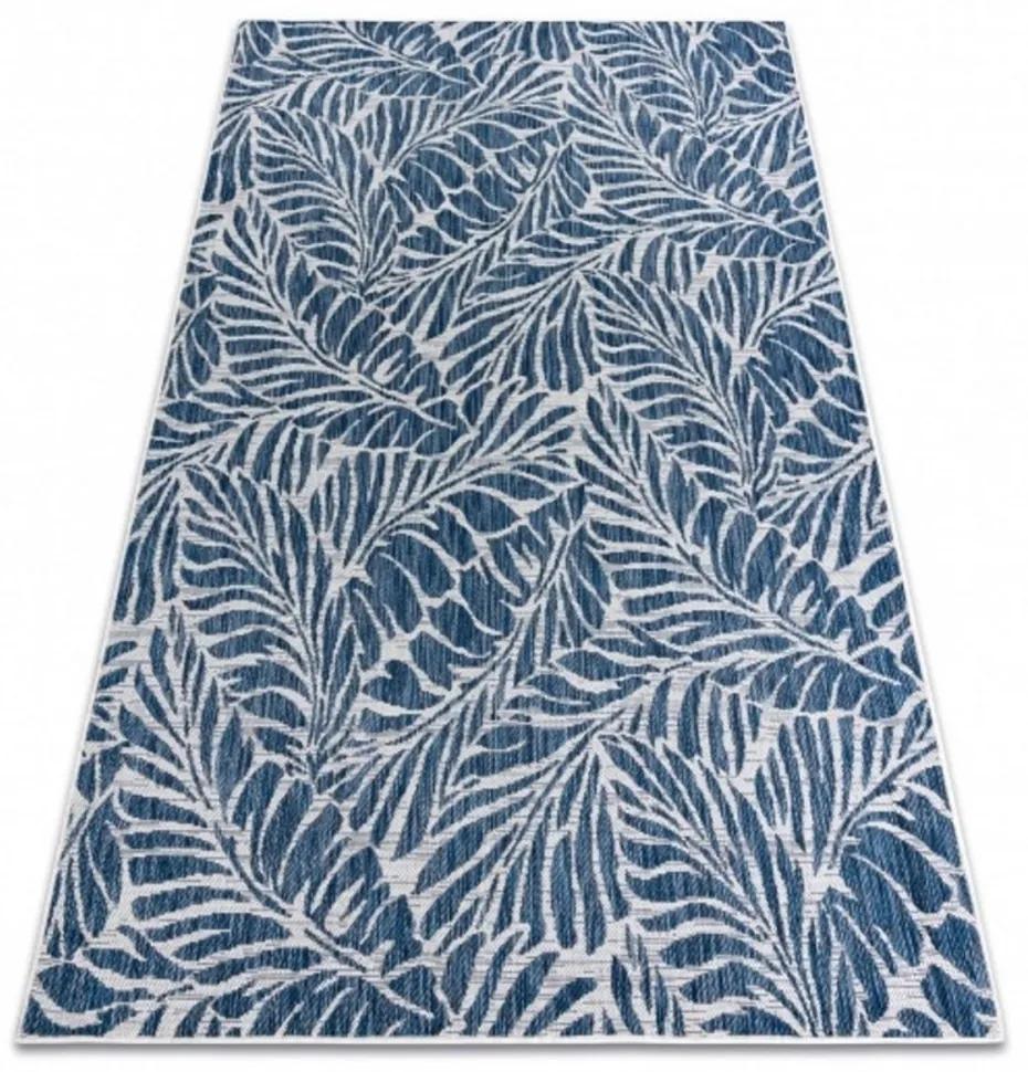 Kusový koberec Flora modrý 120x170cm