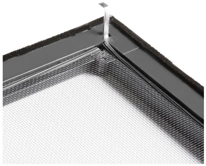 Livarno home Hliníková teleskopická sieť proti hmyzu na okno (antracitová)  (100387751)