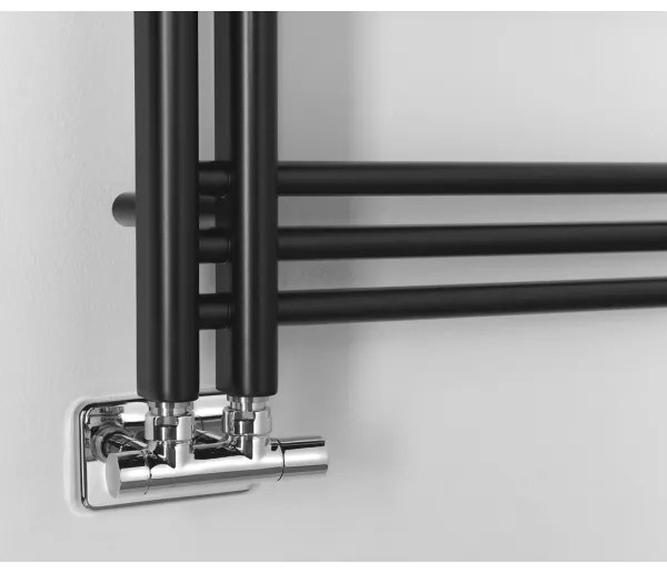 Sapho - Kúpeľňový radiátor DORLION 300W/230V 50x90 cm matná čierna