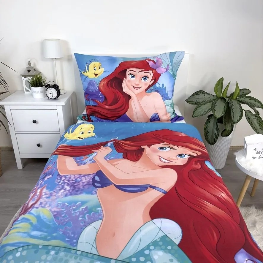 Jerry Fabrics Bavlnené obliečky Ariela 03 140x200/70x90 cm