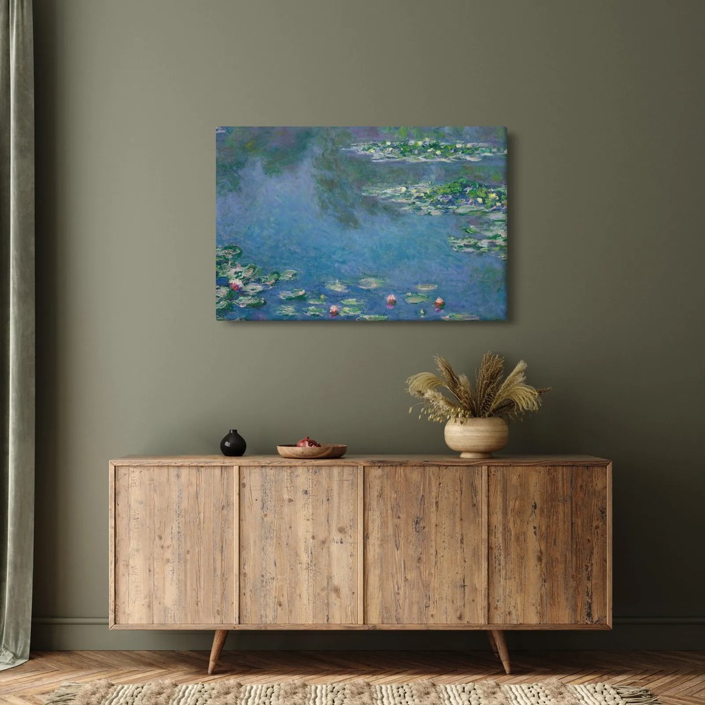 Obraz - Claude Monet, Water Lilies, reprodukcia (90x60 cm)