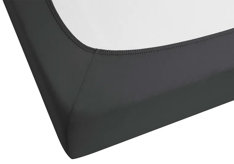 Biberna Napínacia plachta (titánová, 180 – 200 x 200 cm) (100226989)