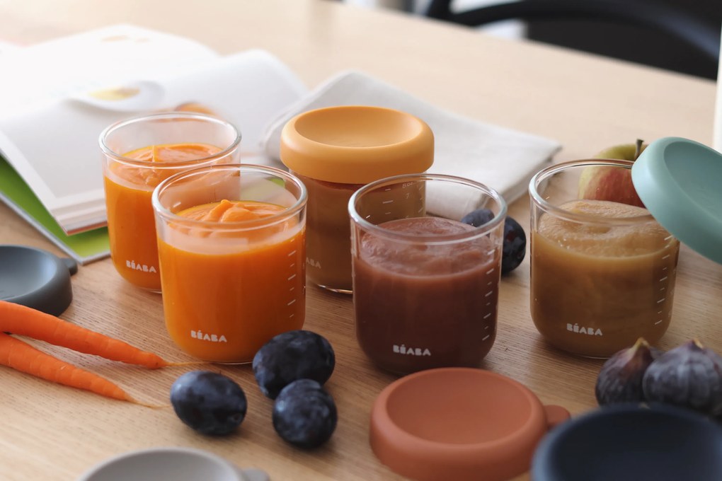 Tégliky na jedlo sklenené 6x 250 ml Sunrise