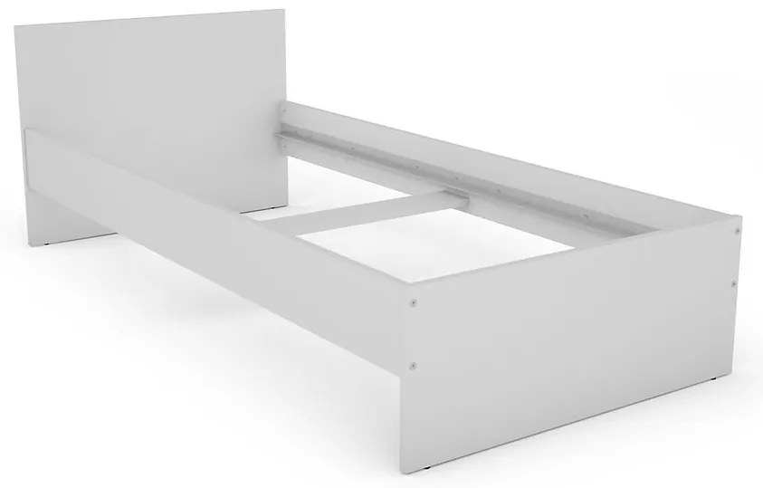 Posteľ Alan 90x200 biela