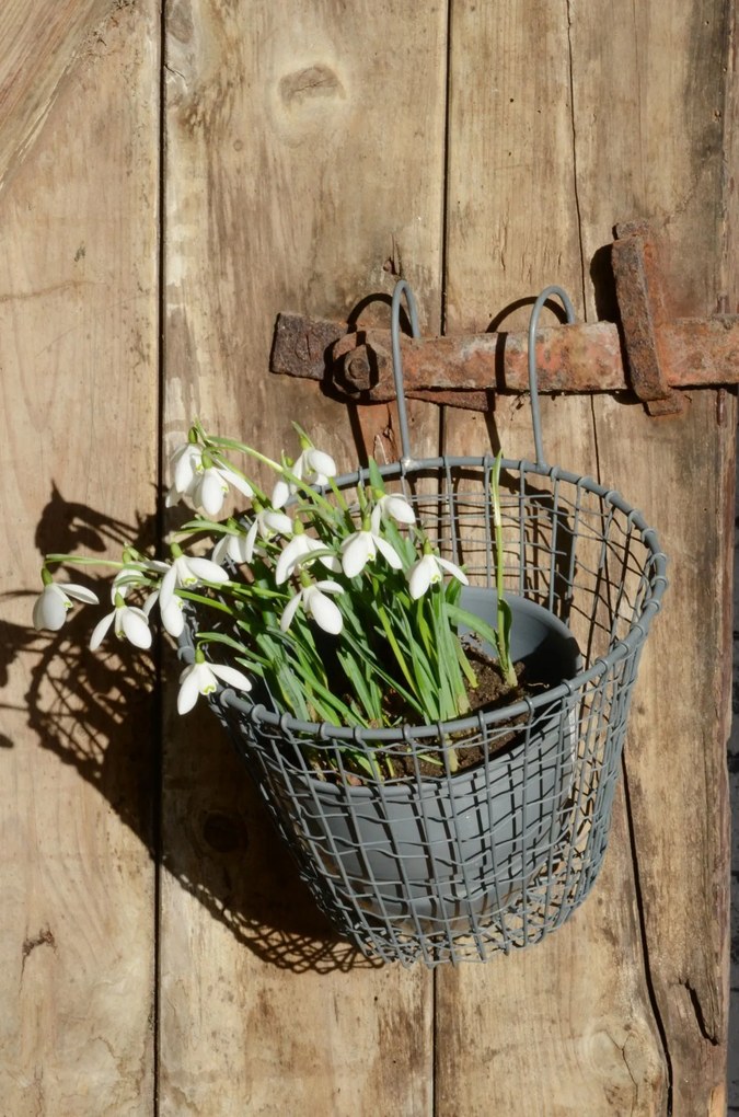 Ib Laursen Závesný drôtený obal na kvety