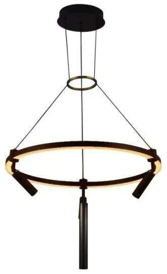 LED Stmievateľný luster na lanku LED/85W/230V 3000-6500K + diaľkové ovládanie