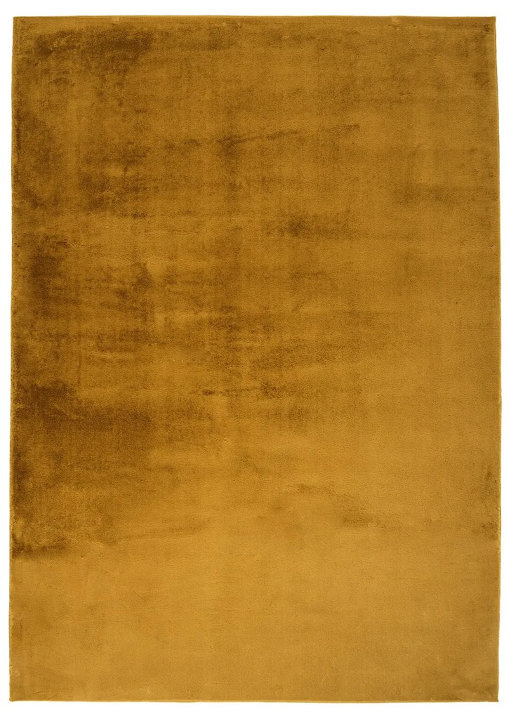Dekorstudio Kožušinový koberec TOPIA - jantárový Rozmer koberca: 120x170cm