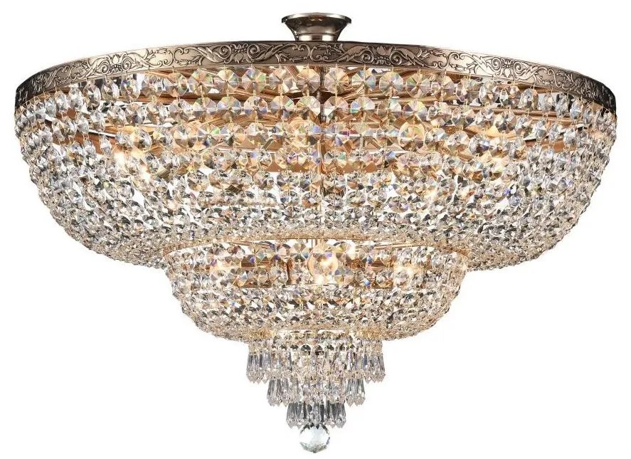 Maytoni DIA891-CL-14-G - Prisadený luster PALACE 14xE27/60W/230V