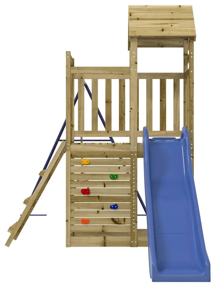 Vonkajšia súprava na hranie impregnovaná borovica
