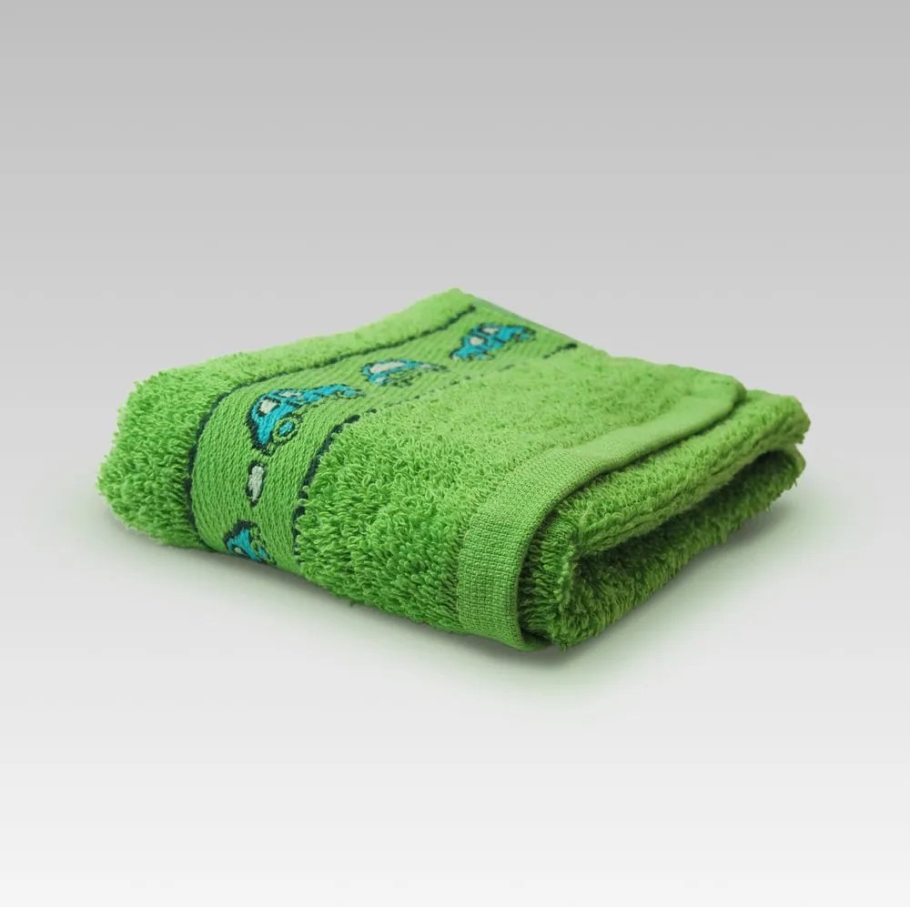 Profod Detský uterák s motívom 30x50 - Zelená | 30 x 50 cm