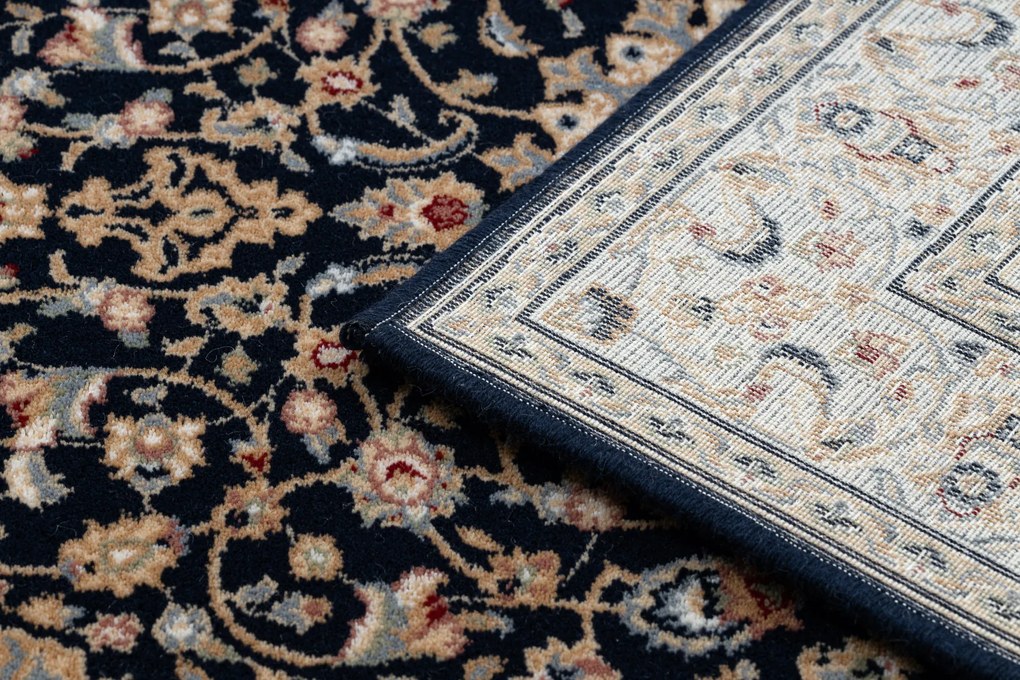 Koberec NAIN Ruža, rám 7177/51011 béžovo/ čierny