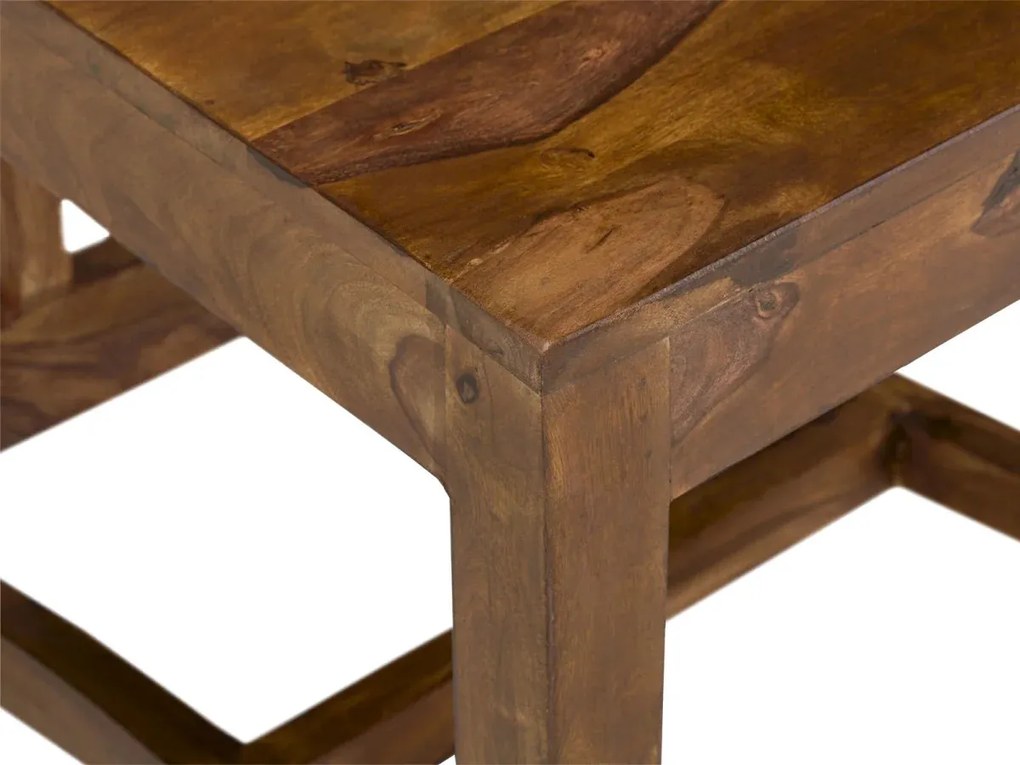 furniture-nabytek.cz - Masivní židle Castello z palisandru, lakované, hnědé – sada 2 ks