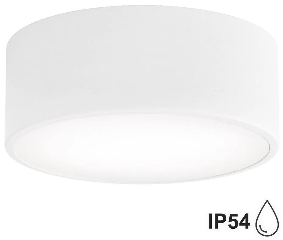 Brilagi - Kúpeľňové stropné svietidlo CLARE 1xE27/24W/230V pr. 20 cm IP54 biela