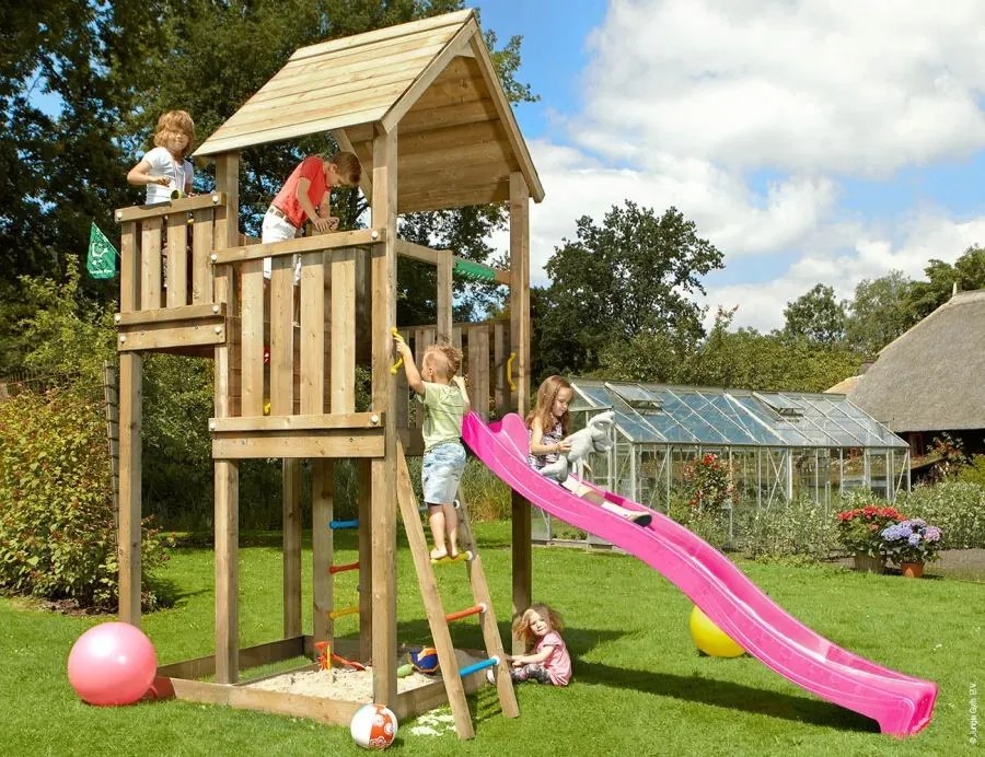 Detské ihrisko Jungle Palace so šmýkalkou