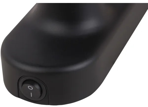 ONLI - Nástenné svietidlo HOLLYWOOD 5xE14/6W/230V čierna