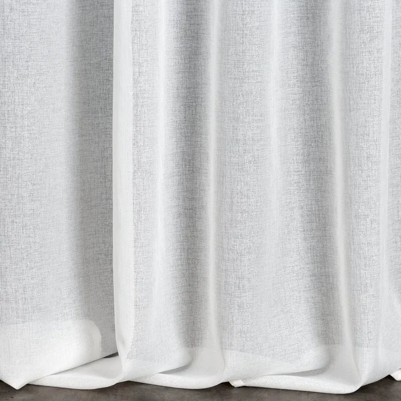 ZÁCLONA MARGO 140X250 CM BIELA