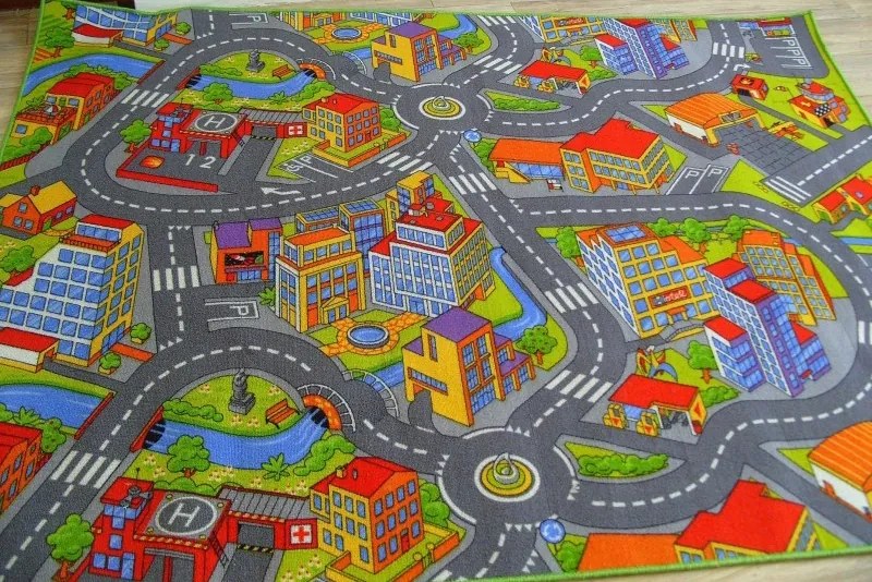 Detský koberček SMART CITY