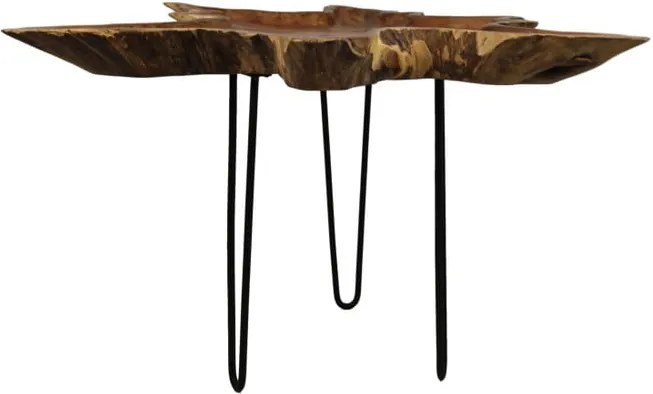 Príručný stolík z teakového dreva HSM collection Art of Nature