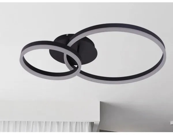 LED Stmievateľné stropné svietidlo LED/55W/230V 3000-6500K + diaľkové ovládanie