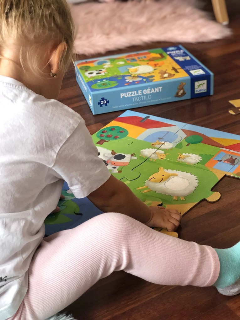 Puzzle hmatové – Farma 20 ks
