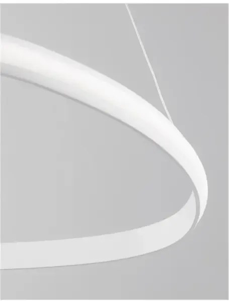 LED luster Aries 74 biele