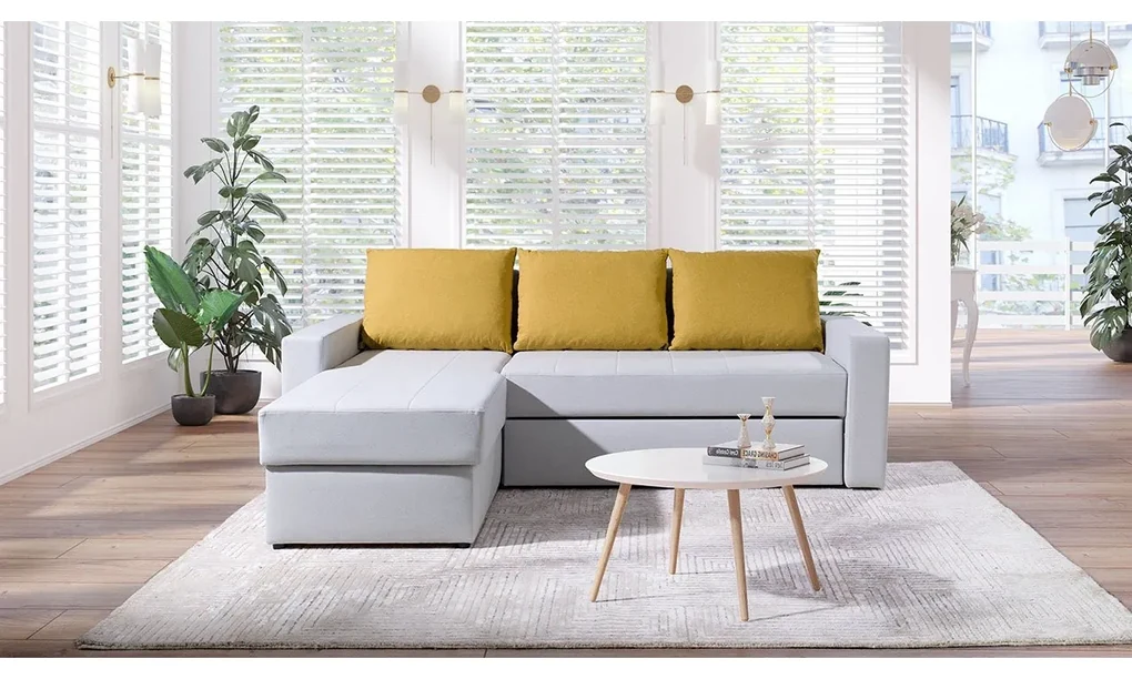Rohová sedacia súprava Sierra, Dostupné poťahy: Cashmere 17 + Cashmere 6