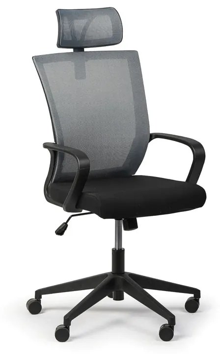 Kancelárska stolička BASIC 1+1 ZADARMO, sivá