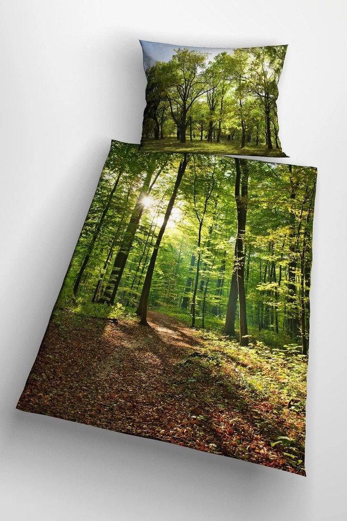 3d obliečky Forest 140x200 cm