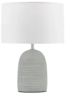Rustikálna stolová lampa Chempo