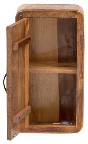 furniture-nabytek.cz - Masívna skrinka do kúpeľne Calcutta II z recyklovaného dreva, lakovaná, viacfarebná