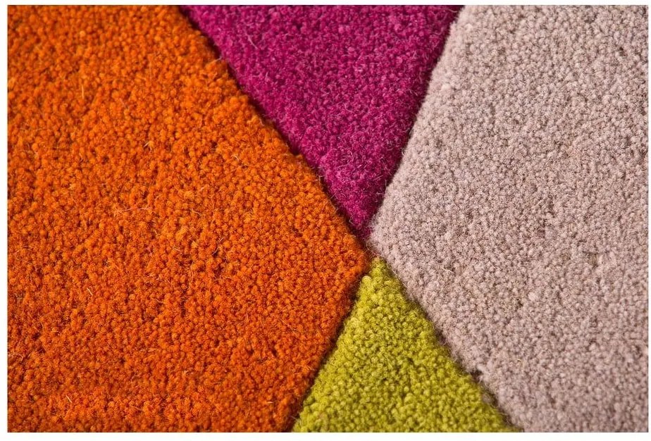 Vlnený koberec Flair Rugs Illusion Prism, 80 × 150 cm