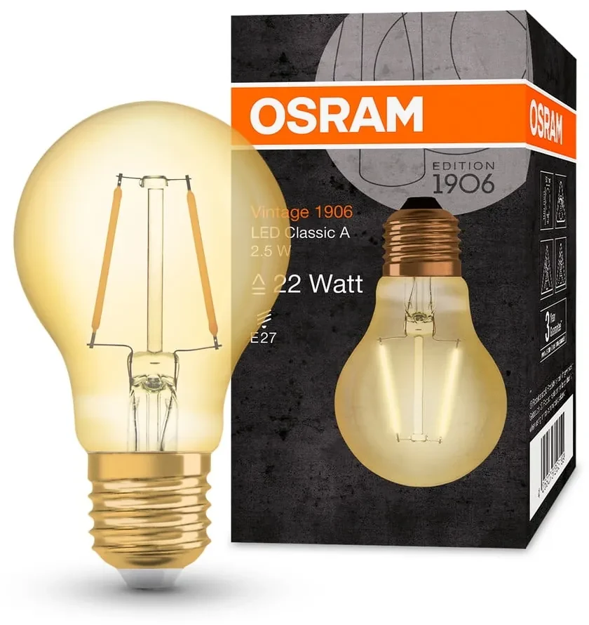 Teplá LED žiarovka E27, 2,5 W - Candellux Lighting