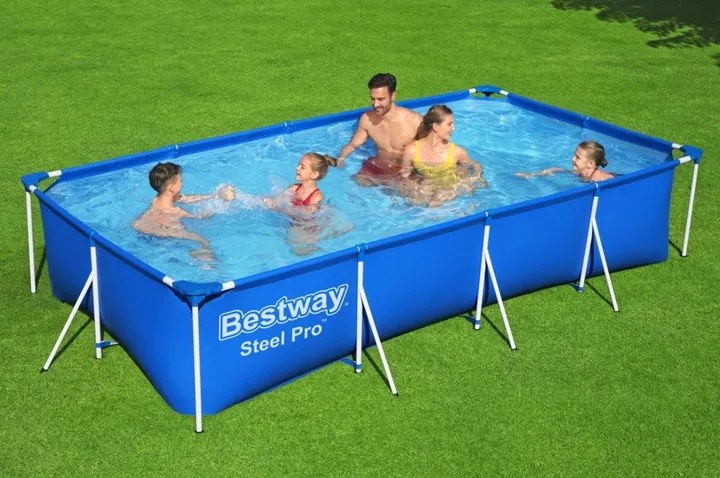 Rámový bazén s filtráciou, 400x211x81cm | Bestway
