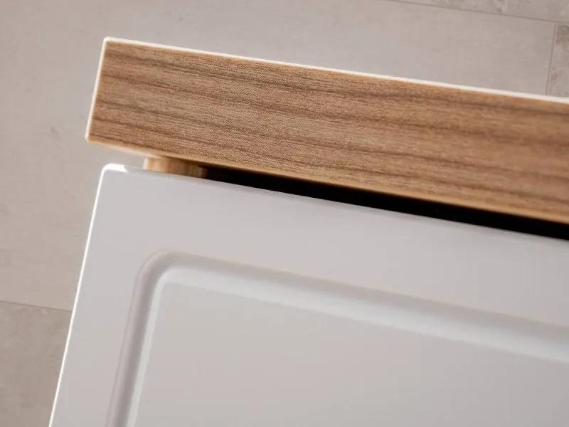 Kúpeľňová skrinka CMD SAMOA 851 dub artisan/biely mat