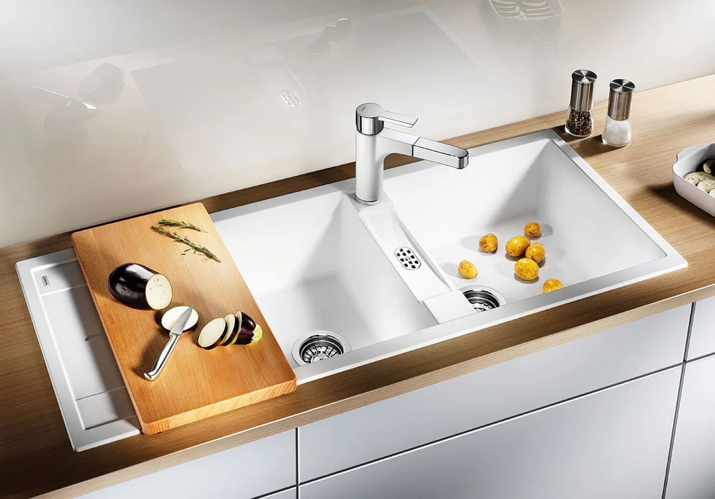 Granitový dvojdrez Blanco METRA 8 S tartufo