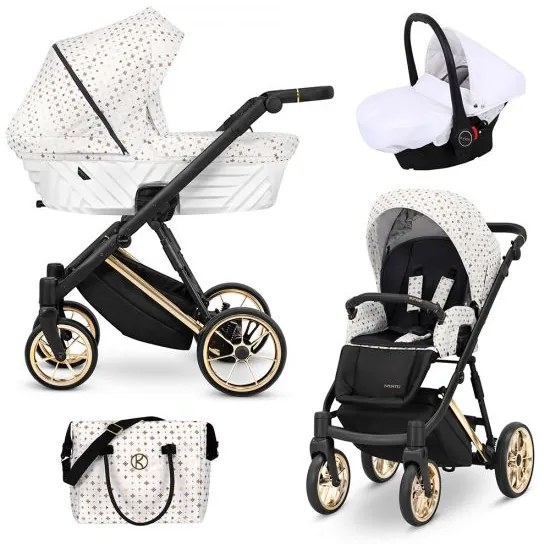 Kočík Kunert Ivento Premium 3v1 - white style