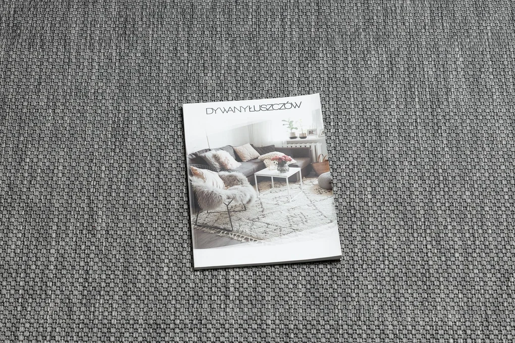 Koberec SISAL FLAT 48663/920 antracit HLADKÝ