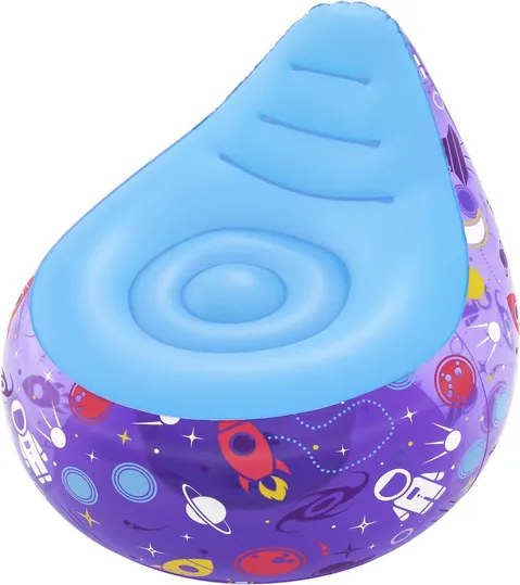 Nafukovacie sedadlo LED Cosmos 72 x 72 x 64 Bestway 75122 Purple