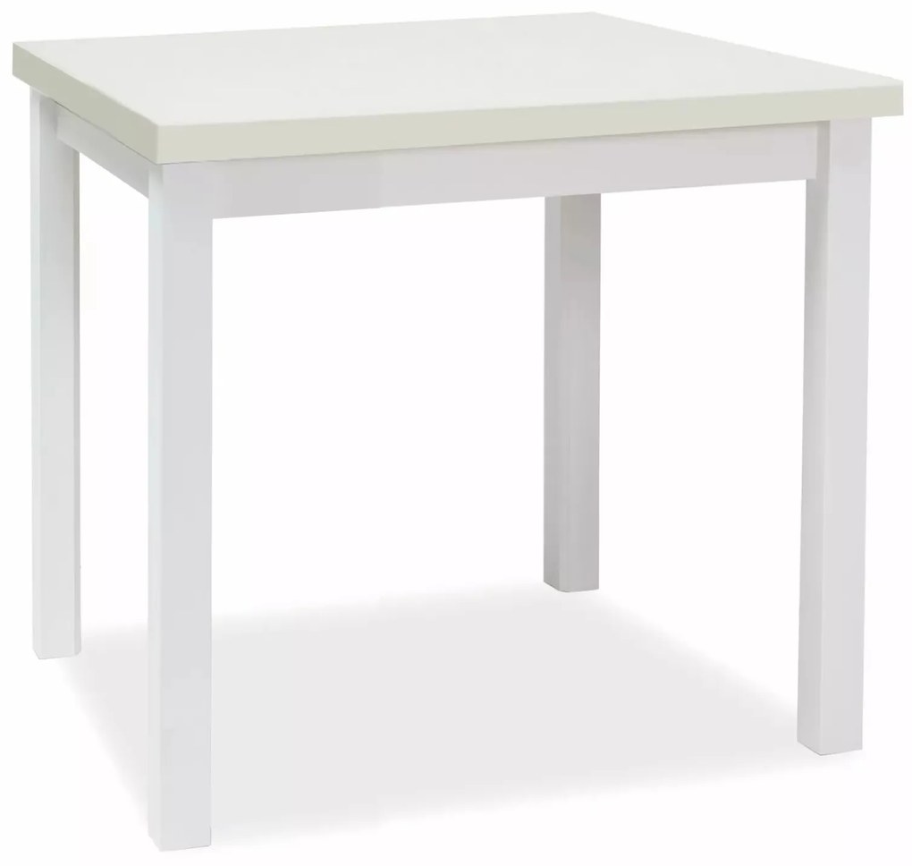 Jídelní stůl Adam 90 cm bílý