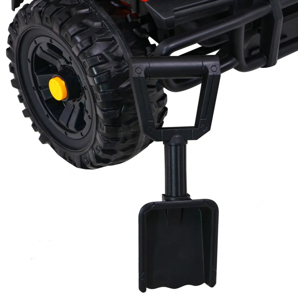RAMIZ Elektrické autíčko -  Farmer Pick-Up - čierne - 2x35W - 12/7Ah - 2023