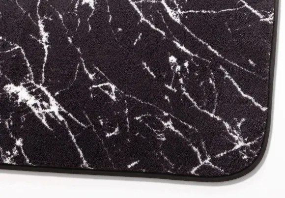 Kúpeľňový koberček MELLOW LOFT čierny