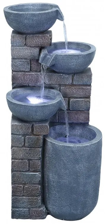 Záhradná fontána BestBerg EF-10 / polyresin / 44 x 36 x 86 cm