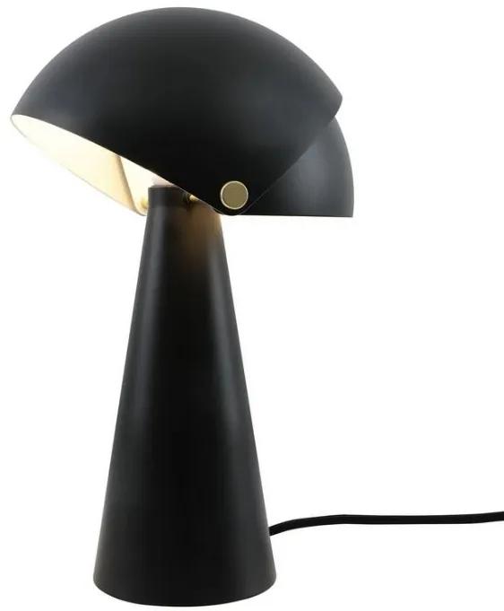 NORDLUX Stolná lampa na posteľ ALIGN, 1xE27, 25W, čierna