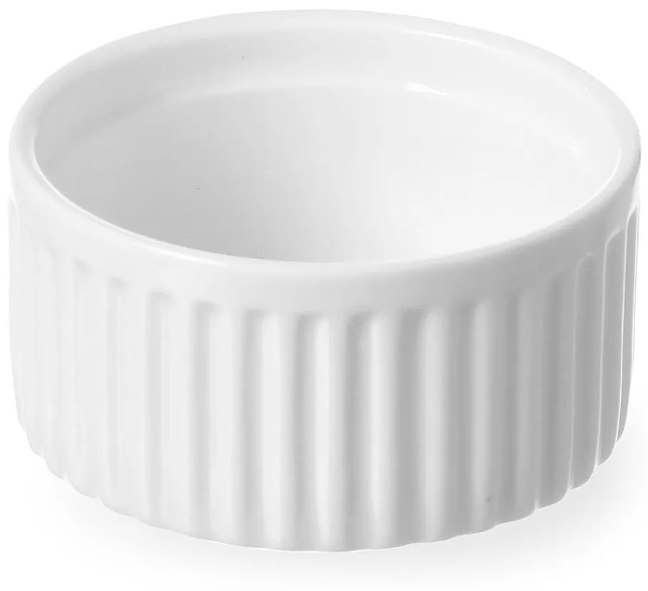 Biela porcelánová zapekacia misa ramekin Hendi, ø 7 cm