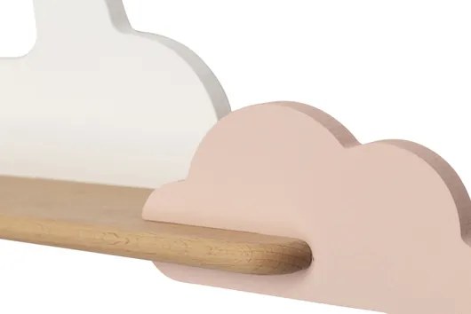 Candellux Nástenné svietidlo policové 5W, bielo-ružový mrak - s napájacím káblom 21-84422