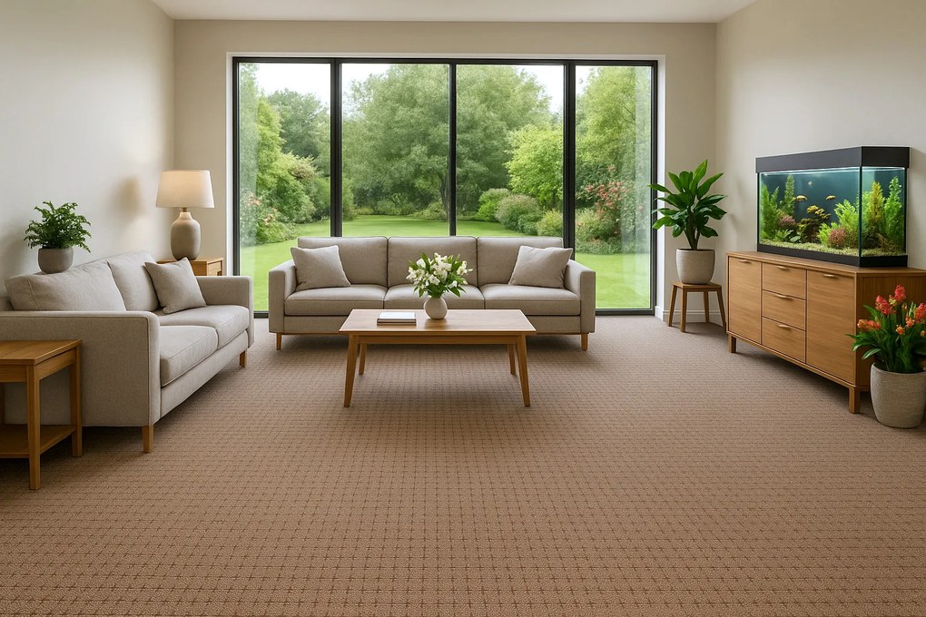 Condor Carpets, Koberec metráž Udinese béžový new - neúčtujeme odrezky z role, na mieru, šíře 2m,4m,na mieru, neúčtujeme odrezky, béžová, filc, chodba / predsieň